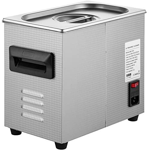 VEVOR 3L Upgraded Ultrasonic Cleaner (200W Heater,120W Ultrasonic) Professional Digital Lab