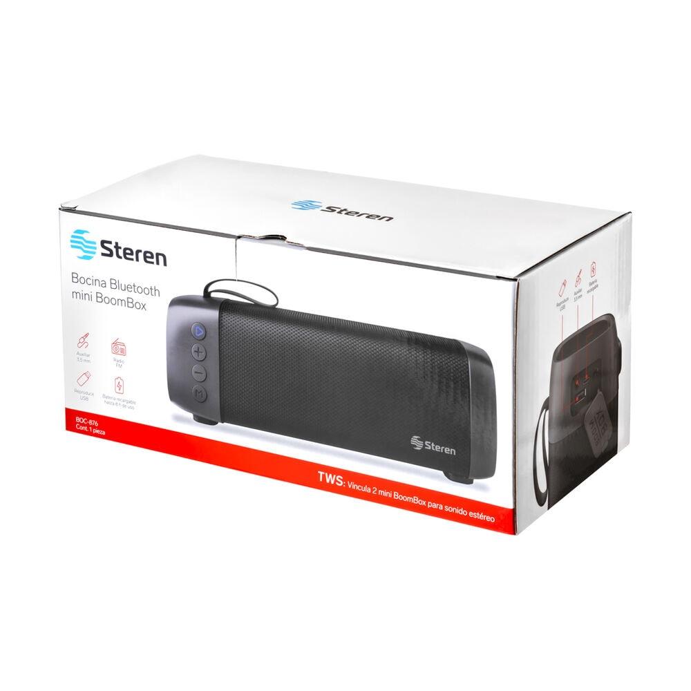 Bocina Bluetooth* mini BoomBox TWS