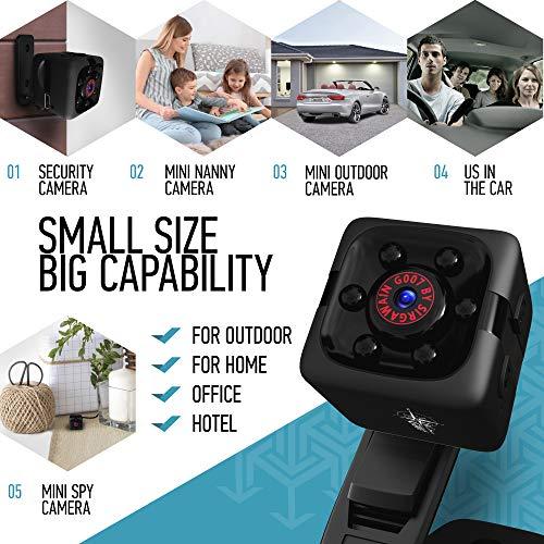 Mini cámara espía 1080P cámara oculta - Cámara portátil pequeña HD