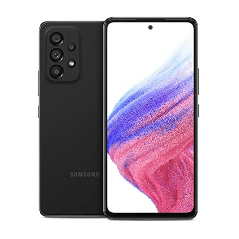  SAMSUNG Galaxy A54 5G A Series Cell Phone, Unlocked Android  Smartphone, 128GB, 6.4” Fluid Display Screen, Pro Grade Camera, Long  Battery Life, Refined Design, US Version, 2023, Awesome Black : Cell