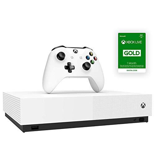 Microsoft Xbox One S 1TB All-Digital Edition: Minecraft/Sea of  Thieves/Fortnite Battle Royale cor branco