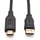   Basics Cable de pantalla DisplayPort a HDMI,  unidireccional, 4k@30Hz, 1920x1200, 1080p, conectores chapados en oro, 6  pies, negro : Electrónica