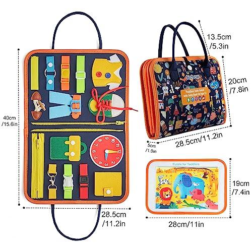 Cubo Sensorial Montessori 8 En 1 Para Bebés +1 Año - Juguete Educativo Con Actividades Múltiples