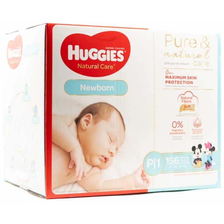 Distribuidora Metropolitana - Huggies Pañales Cuidado Puro y Natural Plus  156 unidades / Talla P1 Fibras Naturales: Diseñados para ayudar a mantener  la piel de tu bebé recién nacido limpia y saludable.