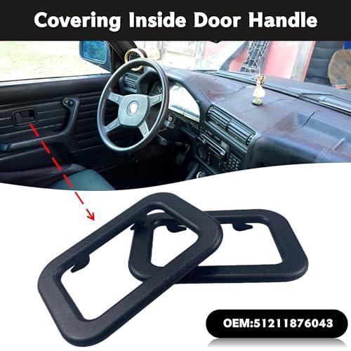 PMFCA 51211876043 2pc for BMW E23 E28 E30 Covering Inside Door Handle