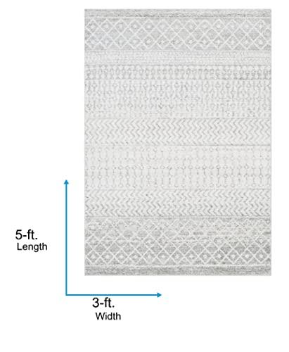 Artistic Weavers Chester Boho Moroccan Area Rug,3 x 5,Grey Precio