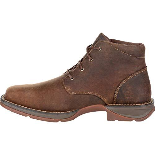 Durango Stivali Western Rebel Uomo - Pelle Pieno Fiore, Impermeabili, Punta Rotonda, Suola In Gomma Doppia Densità - 4