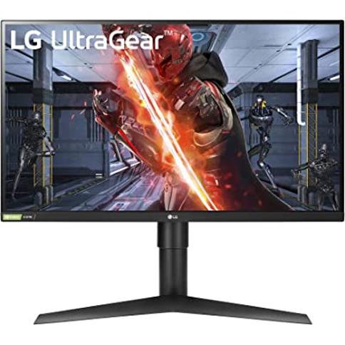 Monitor para juegos LG UltraGear QHD de 27 pulgadas 27GL83A-B - IPS 1 ms  (GtG), con compatibilidad HDR 10, NVIDIA G-SYNC y AMD FreeSync, 144 Hz,  negro : Precio Guatemala