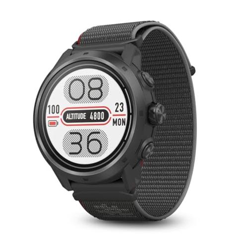 COROS APEX 2 Pro Outdoor GPS Watch, 1.3 Sapphire Titanium, 24-Day Battery  Life, Dual-Freq GPS, On-Wrist Navigation, Offline Maps, Heart Rate Monitor