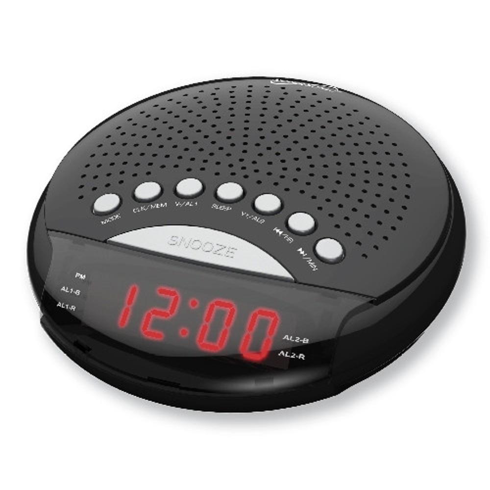 Radio Reloj Despertador Digital DAB/DAB+/FM, Roadstar CLR-290D+/WH ,2  Alarmas, Gran Pantalla LCD, Blanco - Radio despertador - Los mejores  precios