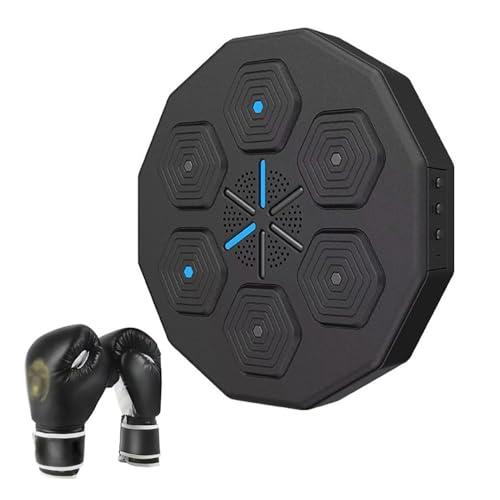 Music Boxing Machine Intelligent Boxing Machine with Stand, Bluetooth  Sensor and Fitness Boxing App - Includes Boxing Gloves - Ideal for  Training, Stress Relief and Fitness : : Sports & Outdoors