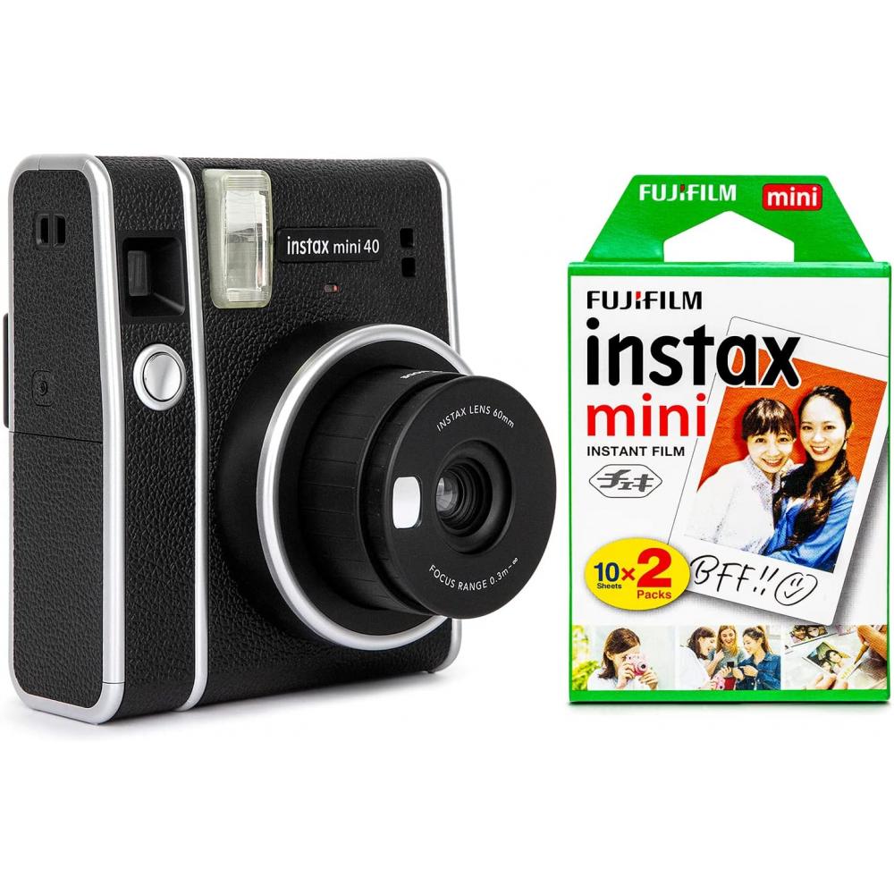 Película instantánea Fujifilm Instax Mini (10 paquetes dobles, 200 imágenes  en total) para cámaras Instax : Precio Guatemala