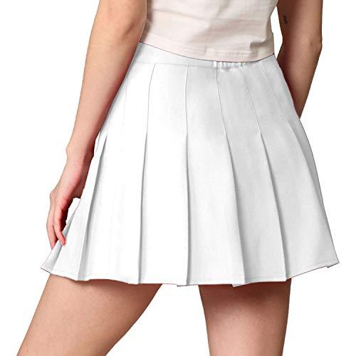 POSHDIVAH Faldas Deportivas Para Ujer Con Pantalones Cortos - Main Image