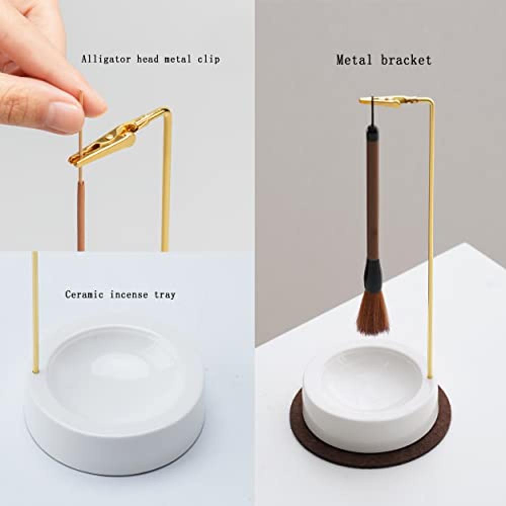 Recipientes para Incienso Quemador de Incienso Porta Incienso Quemadores de Incienso  Soporte Incienso Incense Holder Soporte de Incienso Ash Catcher,Incense  Stick Holder para Hogar Oficina Yoga : : Hogar y cocina