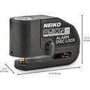 NEIKO 52908A - Cerraduras antirrobo para motocicleta con alarma, bloqueo de  disco de motocicleta con alarma, sensor de movimiento antirrobo de bloqueo