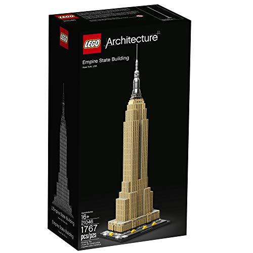 LEGO Architecture Empire State Building 21046 New York City Skyline  Architecture Model Kit for Adults and Kids, Build It Yourself Model  Skyscraper