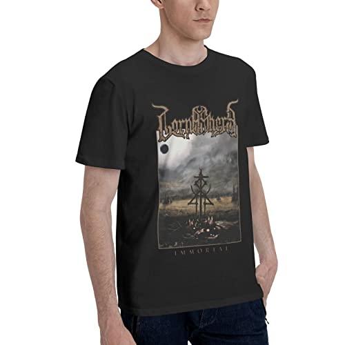 Lorna Shore Immortal T Shirt Man's Summer Tee Casual Short Sleeve