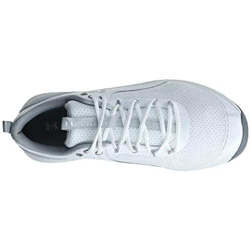 Under Armour Mens Charged Commit Tr 3, White (103)/Mod Gray, 7 M