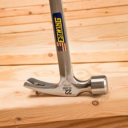 ESTWING Framing Hammer 22 oz Long Handle Straight Rip Claw with