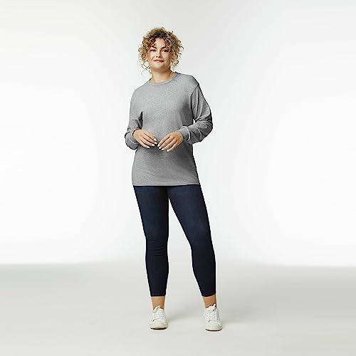 Gildan Mens Ultra Cotton Long Sleeve TShirt, Style G2400, Multipack