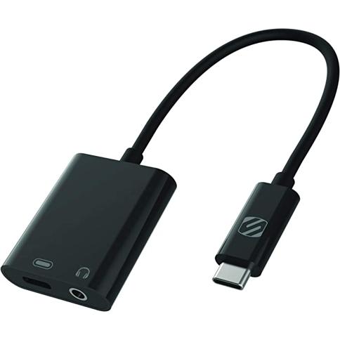 Scosche CAAP StrikeLine Adaptador de auriculares USB tipo C con