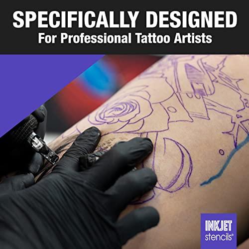 Tattoo Inkjet Stencil Ink Revolutionary Stencils Printer Ink for Tattoos 4 Oz Bottle