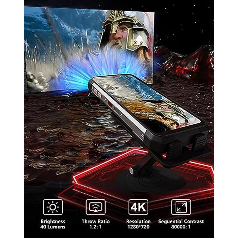  8849 Tank 2 Rugged Smartphone, 22GB+256GB Unlocked Rugged Phone  with Projector, 6.79 4G Waterproof Cell Phone with Camping Light, 15500mAh  64MP Night Vision Android 13 Phone Unlocked, OTG/NFC : Cell Phones