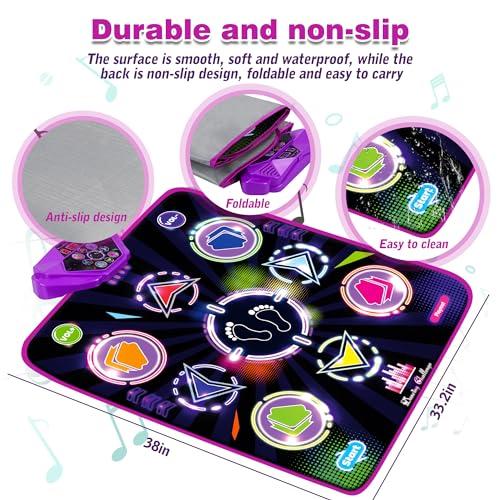 Tapete De Baile Para Niños Con Volumen Ajustable Color Rosa | Meses sin Tapete De Baile Para Niños Con Volumen Ajustable Color Rosa | Meses sin