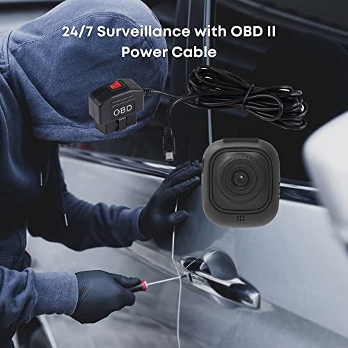 myGEKOgear Orbit 500 Full HD Dash Cam with ODB2 Cable for