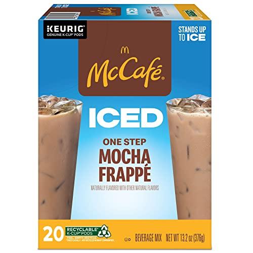  McCafe ICED One Step Mocha Frappe, Keurig Single Serve K-Cup  Pods, 20 Count : Everything Else