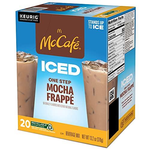  McCafe ICED One Step Mocha Frappe, Keurig Single Serve K-Cup  Pods, 20 Count : Everything Else