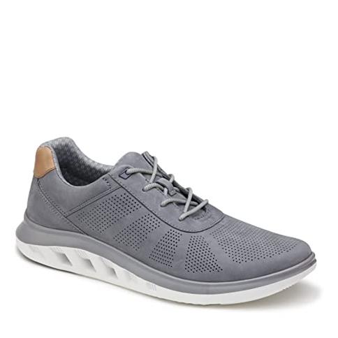 Johnston Murphy Activete U Throat Zapato para hombre Gris Nubuck