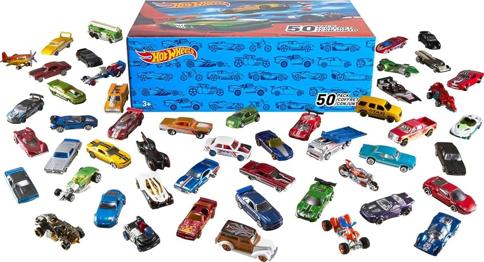 Hot wheels sales box of 50