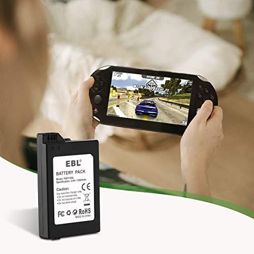 EBL Batería recargable de iones de litio de 3,6 V, 1200 mAh (capacidad real), batería de