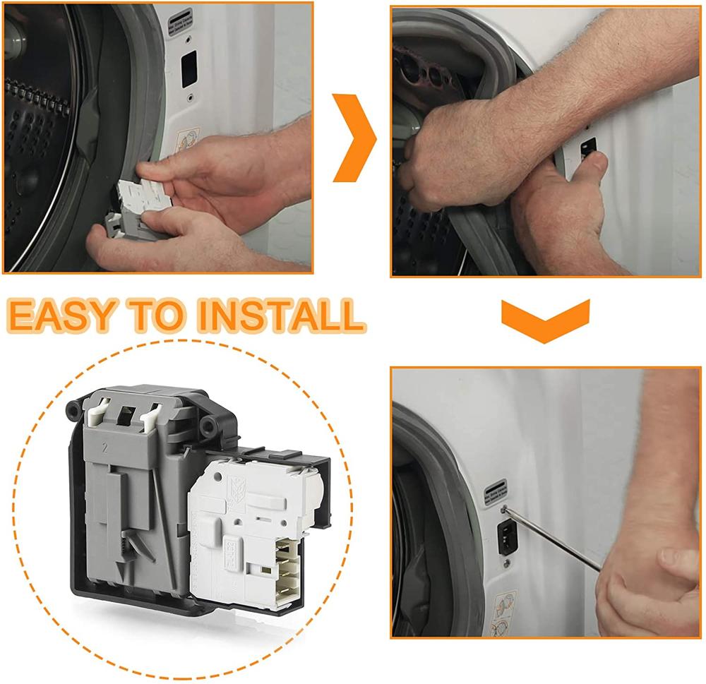 Interruttore Serratura Porta Per Lavatrice LG/Kenmore Serie 796 - EBF61315802, Garanzia A Vita