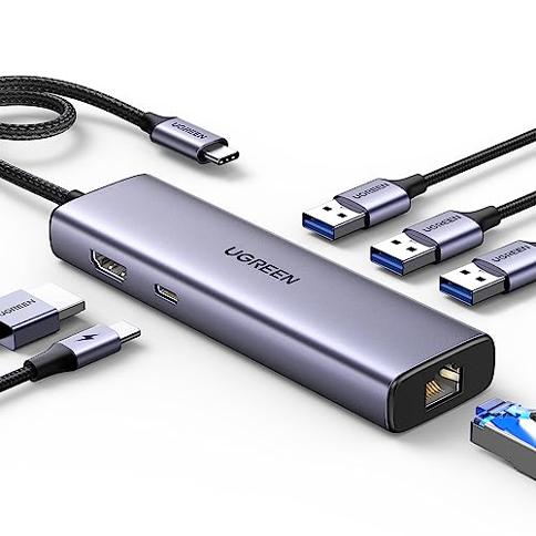 Ugreen HUB USB 3.0 to 3 x USB 2.0 + RJ45 Port (1000Mbps)