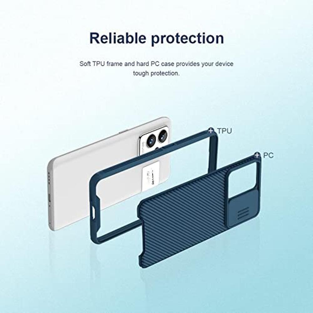 Gradient Color Funda de teléfono bien protegida para Realme Gt2 Pro, vidrio  templado + PC + Tpu Slim Lightweight Hybrid Cover