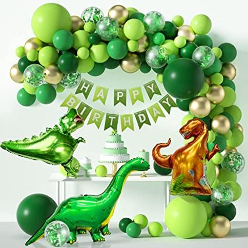 Decoración cumpleaños de dinosaurios