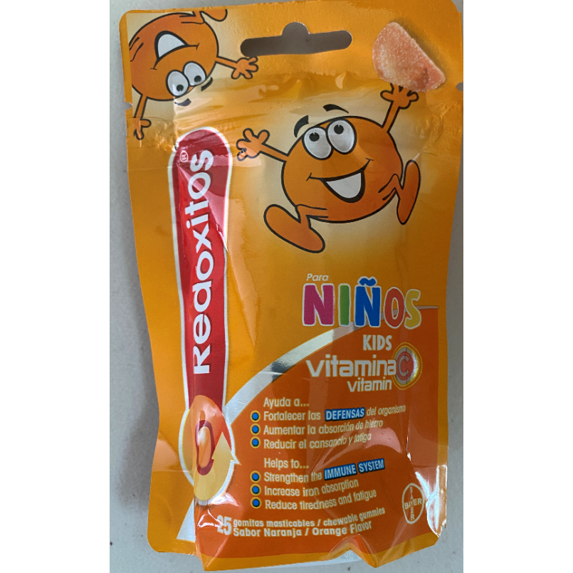 Redoxitos Vitamina C Infantil 25 Gomas Bula