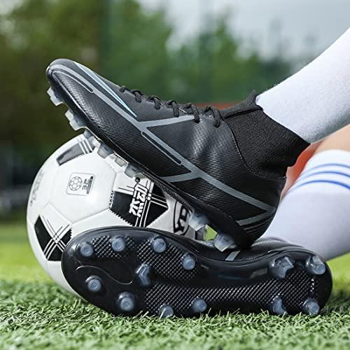 Botas de fútbol para hombre Botines de fútbol AG Hightop Zapatos de fútbol  Atlético Interior Exterior Zapatos de fútbol cómodos Negro : Precio  Guatemala