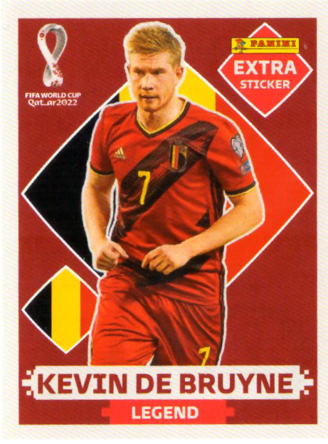 Carte Panini Prizm Euro 2016 Kevin De Bruyne #/249 – RC Belgique – NEUF