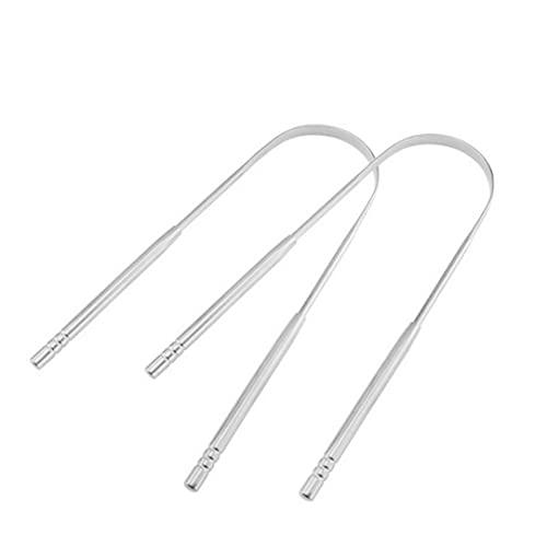 Hlyurlus Stainless Steel Tongue Scraper Tongue Cleaner Ayurvedic for