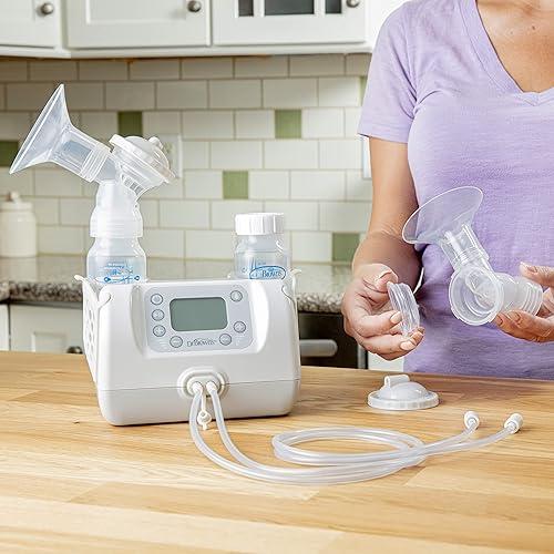 Dr. Browns Customflow Double Electric Quiet Breast Pump with SoftShape