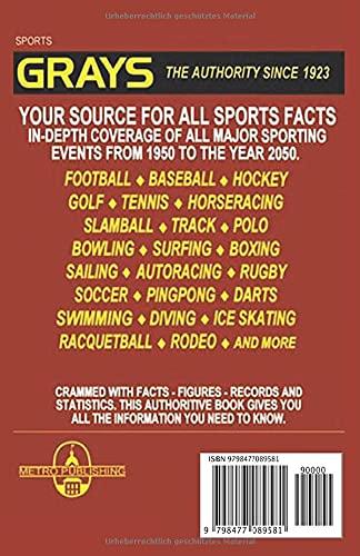 Grays Sports Almanac Vollständige Sportstatistiken 19502050 Back to the Future (German