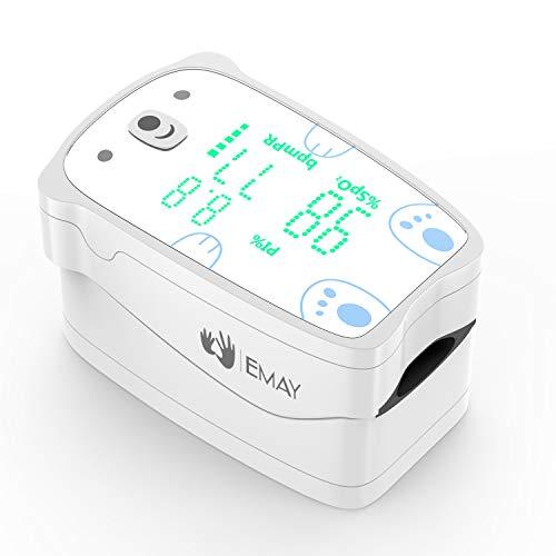 EMAY Children Pulse Oximeter (Not for Newborn/Infant) Blood Oxygen Saturation Monitor with