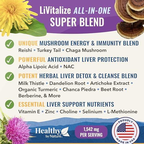 Liver Protector - Complex Formula - Milk Thirsle, Tudca, Dandelion - View #13