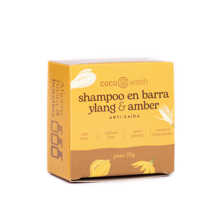 Shampoo En Barra Bar Ylang&Amber Para AntiCaída Del Cabello Precio