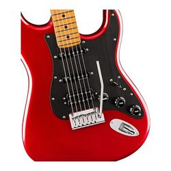 Fender American Ultra II Stratocaster HSS Electric Guitar - Sinister Red with Maple Fingerboard