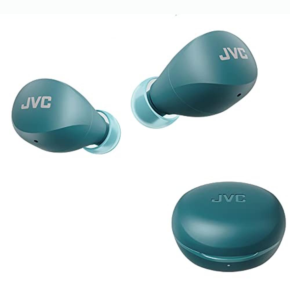  JVC HAFX41WB - Auriculares inalámbricos con cámara de aire,  Bluetooth 5.0, resistentes al agua, IPX4, batería de larga duración (hasta  24 horas), control remoto de 3 botones con micrófono, color : Electrónica