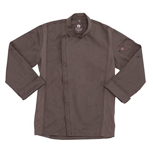 Giacca Bianca Uomo Cappotto Da Chef Chef Works Hartford, Giacca Professionale Per Cucina Uomo Divisa Chef Professionale - 9